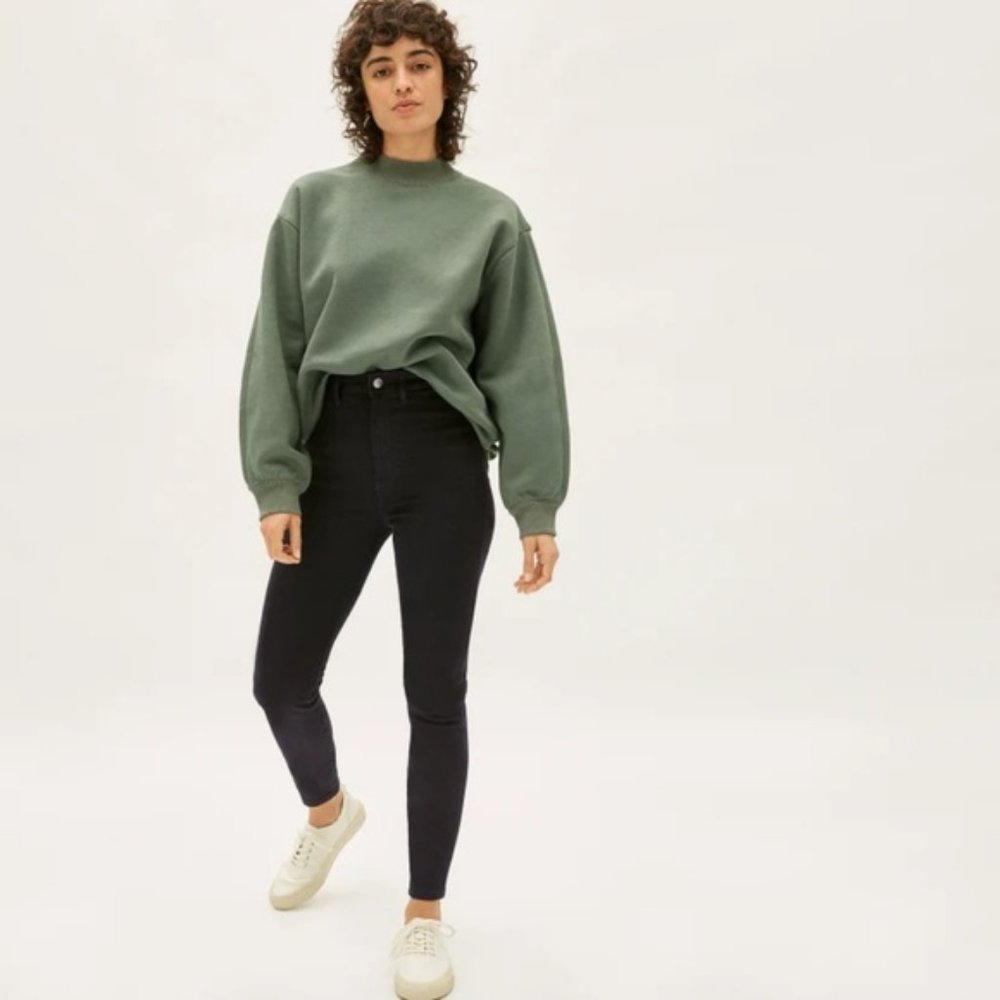 Everlane The Way-High Skinny Jean in Black Size 27